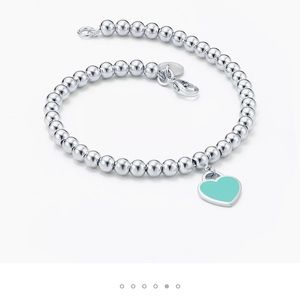 Tiffany Blue® Heart Tag Bead Bracelet